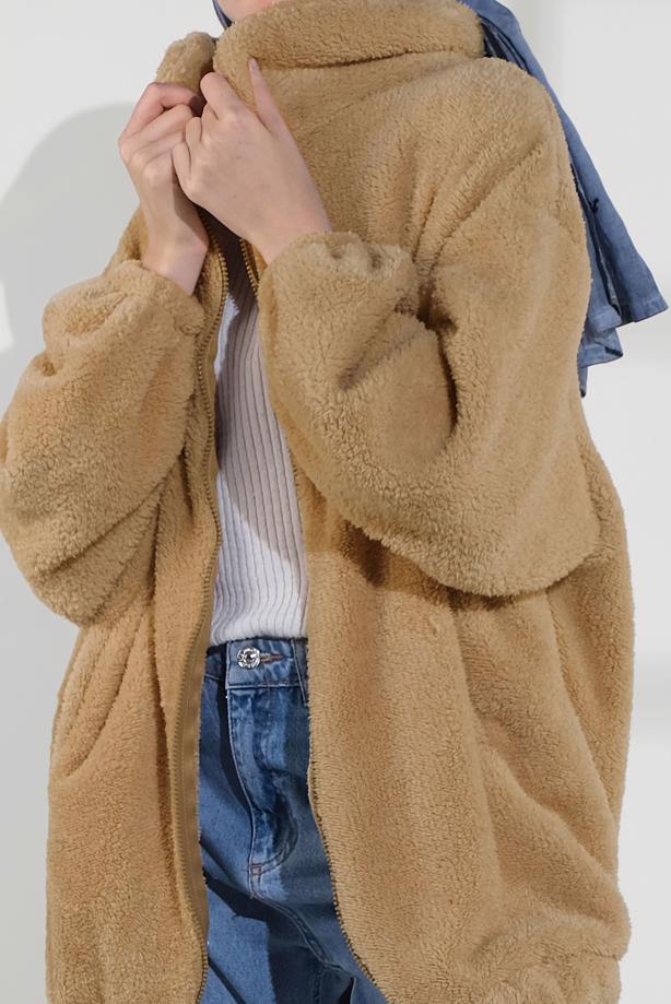 Vêtements hijab  SHERPA COTTON JACKET 0502 - TRENDTESETTÜR