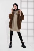 Hijab clothing TABA SHERPA COTTON JACKET 0502