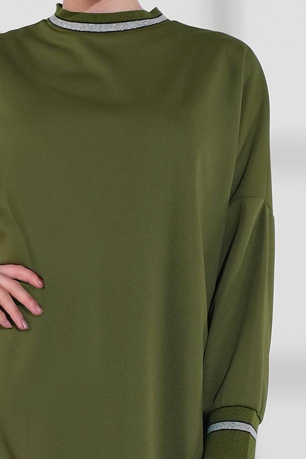 Hijab clothing  SPARKLY CREW-NECK TUNIC 0712 - TRENDTESETTÜR