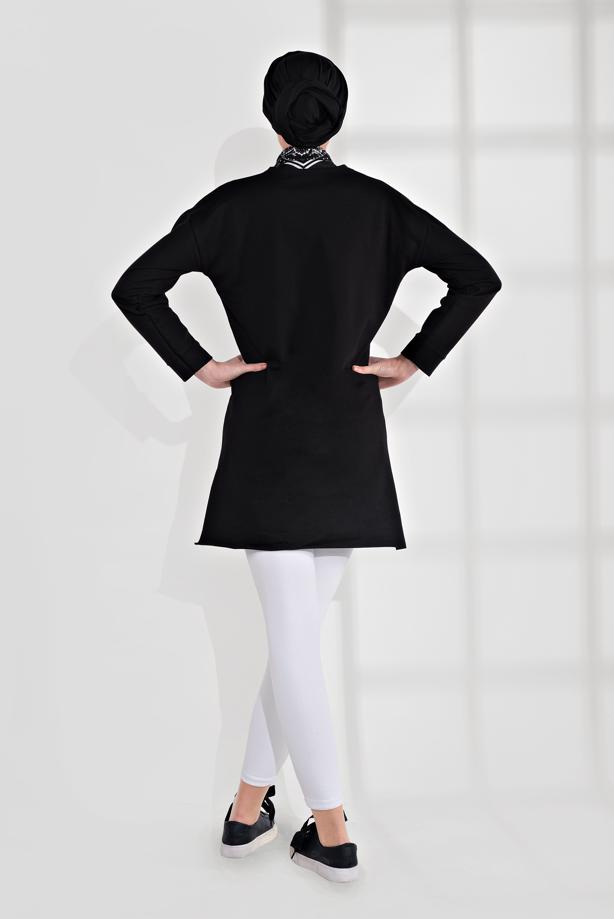 Vêtements hijab  COTTON PRINTED TUNIC 2300  - TRENDTESETTÜR