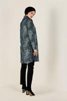 Tesettür giyim GRİ LEOPAR DESENLİ TUNİK 4808 