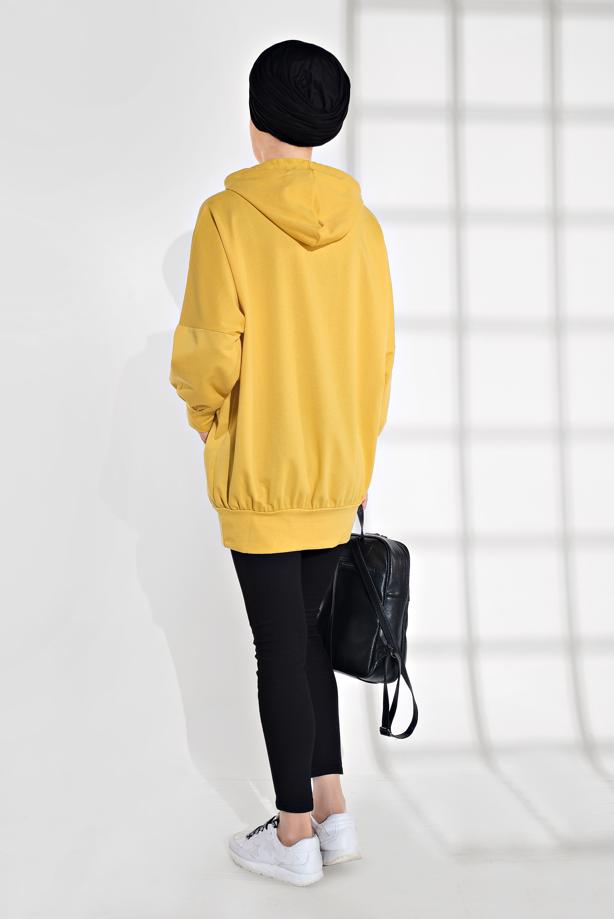 Vêtements hijab  PRINTED SPORT TUNIC 6102  - TRENDTESETTÜR