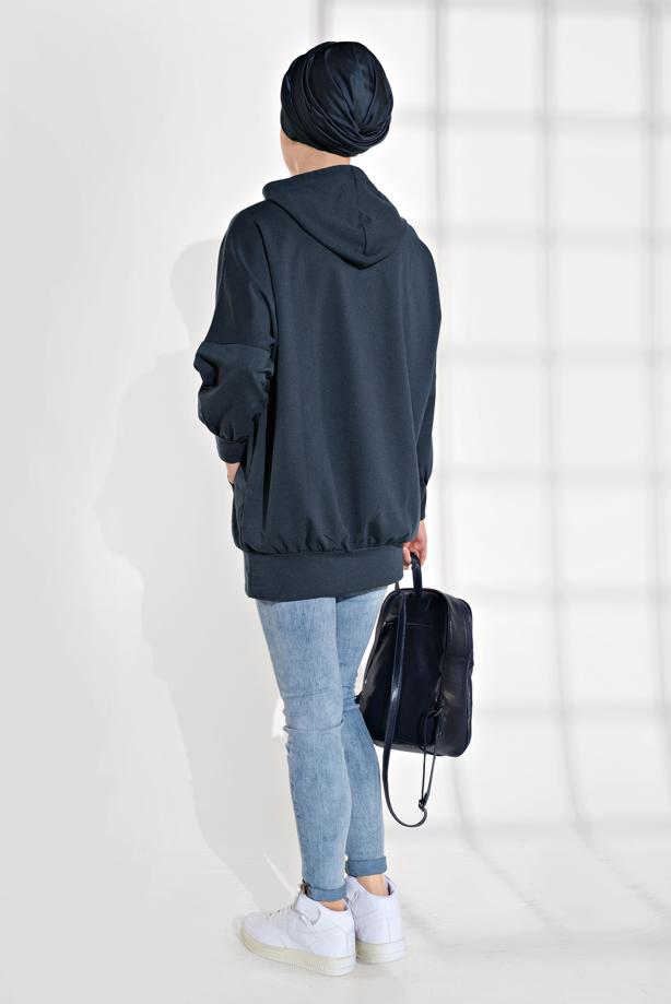 Vêtements hijab  PRINTED SPORT TUNIC 6102  - TRENDTESETTÜR