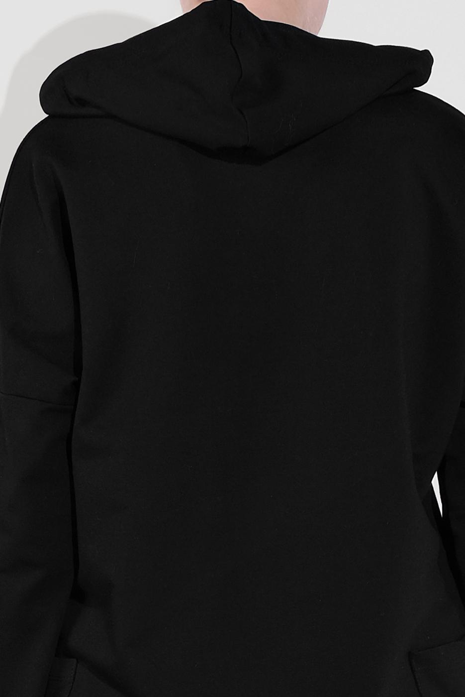 Hijab clothing BLACK COTTON TUNIC 9822