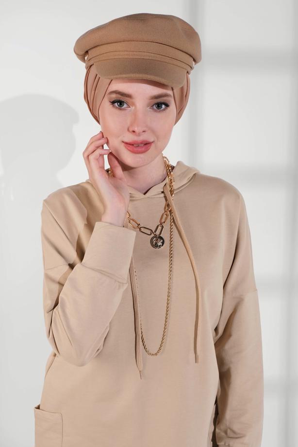 Hijab clothing  COTTON TUNIC 9822  - TRENDTESETTÜR