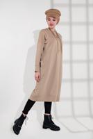 Hijab clothing BEIGE COTTON TUNIC 9822 