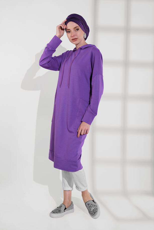 Hijab clothing  COTTON TUNIC 9822  - TRENDTESETTÜR