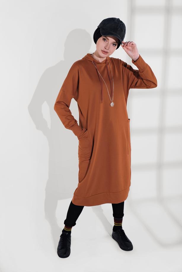 Hijab clothing  COTTON TUNIC 9822  - TRENDTESETTÜR