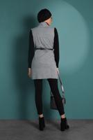 Vêtements hijab GRIS GILET À SEQUINS 06391