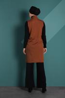 Vêtements hijab BRUN GILET À SEQUINS 06391