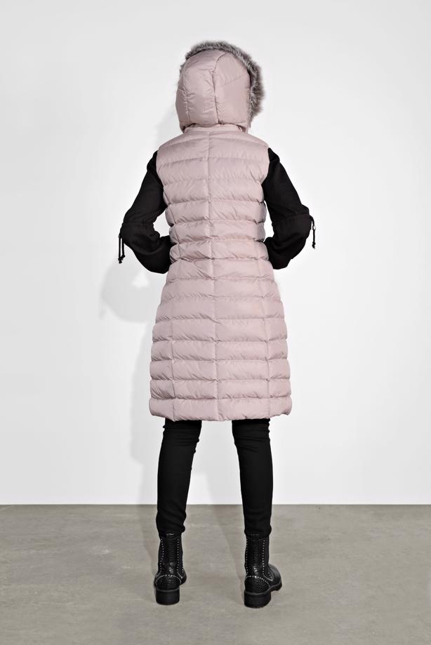 Hijab clothing  HOODED PUFFER VEST 0007  - TRENDTESETTÜR