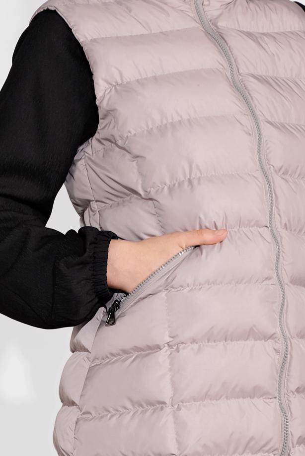 Hijab clothing  HOODED PUFFER VEST 0007  - TRENDTESETTÜR