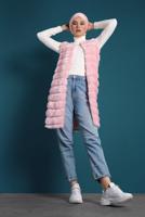 Vêtements hijab POUDRE GILET EN COTON 2113 