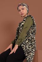 Vêtements hijab BRUN GILET EN PEAU-DE-MOUTON 3413 