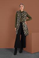 Vêtements hijab BRUN GILET EN PEAU-DE-MOUTON 3413 