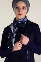 Vêtements hijab BLEU MARINE GILET À SEQUINS 4299 