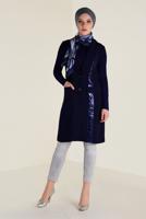 Vêtements hijab BLEU MARINE GILET À SEQUINS 4299 