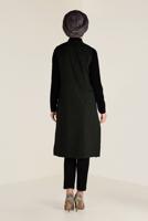Vêtements hijab KAKI GILET À CLASSIQUE 4575