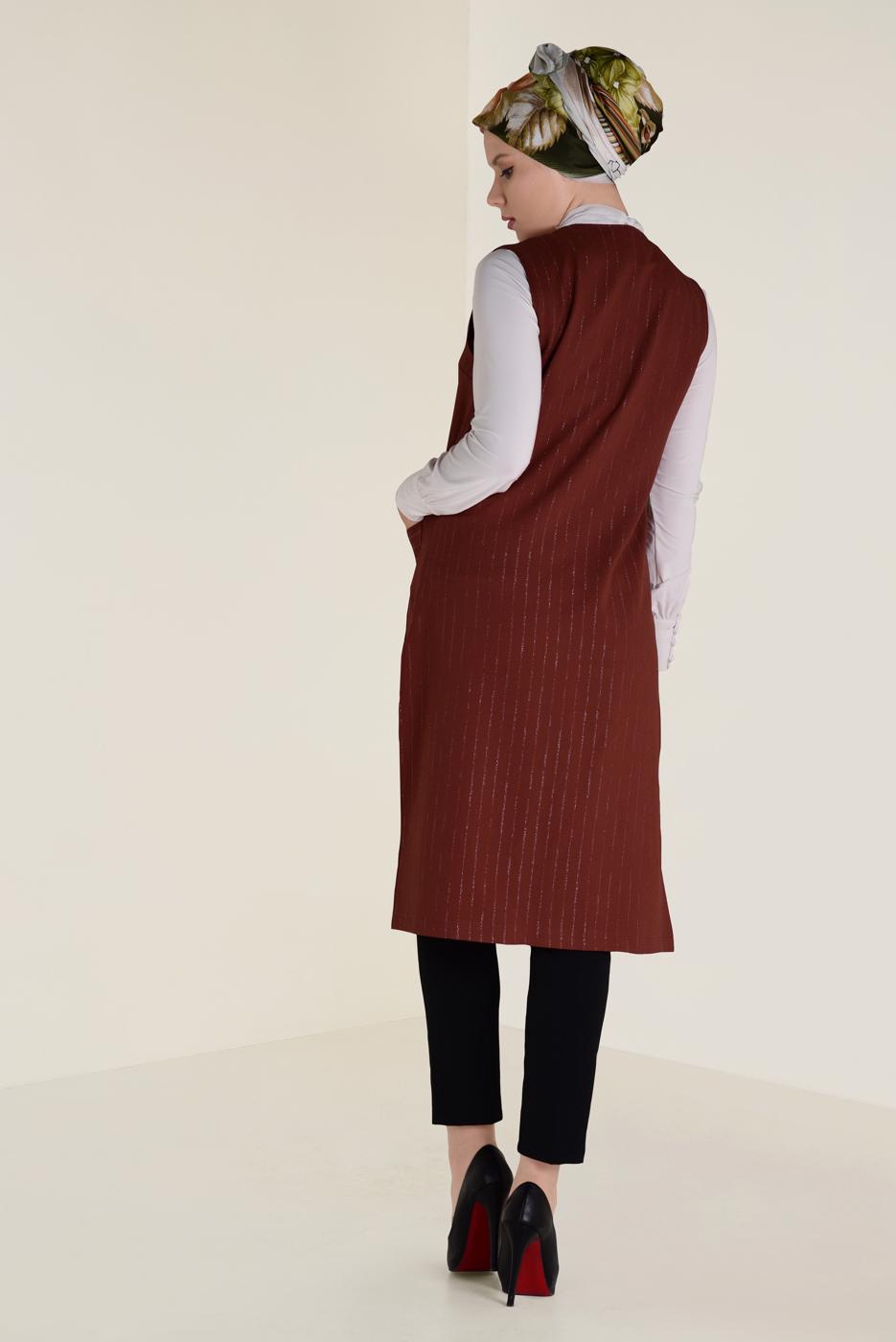 Vêtements hijab TABA GILET À CLASSIQUE 4575