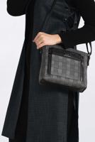 Tesettür giyim SİYAH ALVİNA YANDAN BAĞCIKLI KUŞGÖZLÜ YELEK 4809