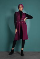Vêtements hijab FUCHSIA GILET À CÔTELÉ 5331 