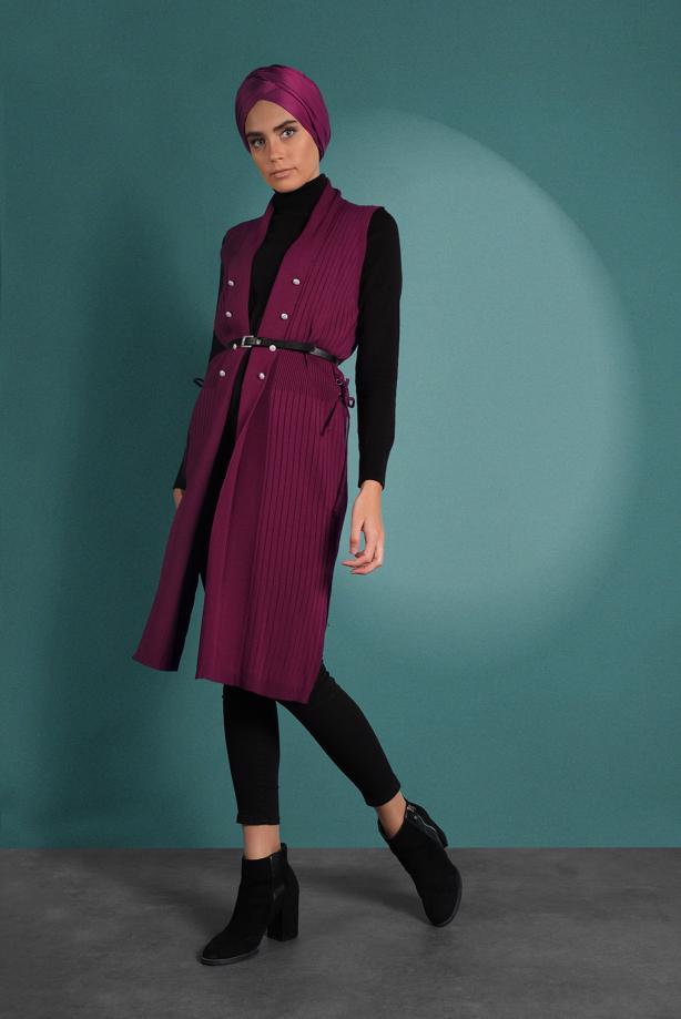 Vêtements hijab  RIBBED KNIT VEST 5331  - TRENDTESETTÜR