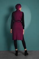 Vêtements hijab FUCHSIA GILET À CÔTELÉ 5331 