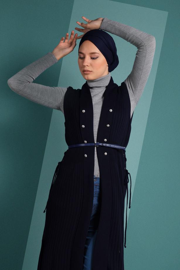 Vêtements hijab  RIBBED KNIT VEST 5331  - TRENDTESETTÜR