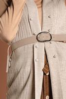 Vêtements hijab BEIGE GILET À CÔTELÉ 5331 