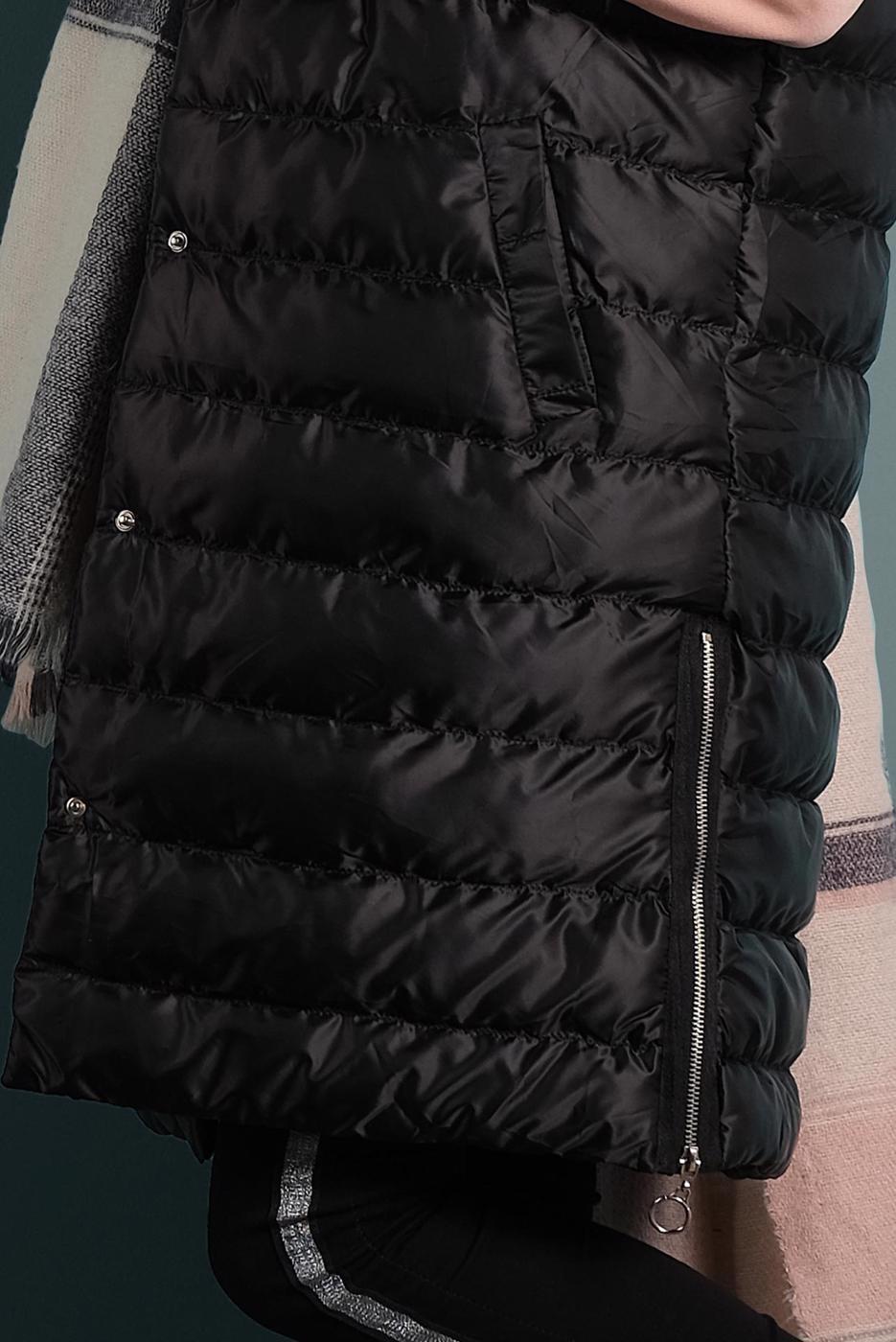 Vêtements hijab NOIR DOUDOUNE EN COTON 7520 