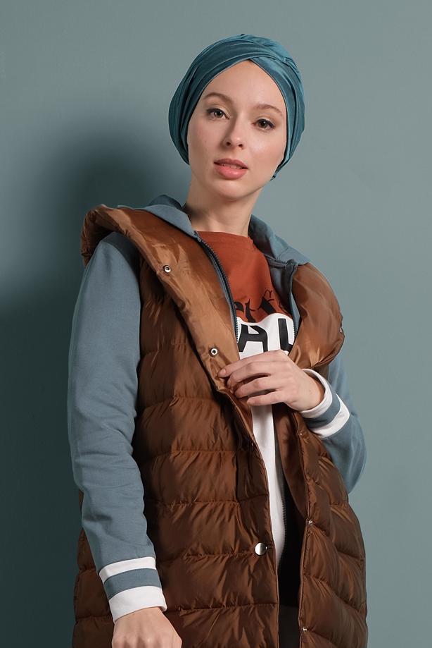 Vêtements hijab  COTTON GILET 7520  - TRENDTESETTÜR