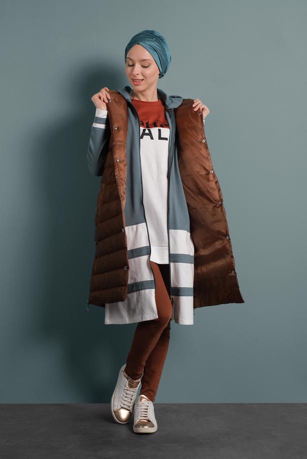 Vêtements hijab  COTTON GILET 7520  - TRENDTESETTÜR