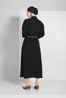 Hijab clothing BLACK BUTTONED SKIRT 53100