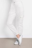 Tesettür giyim KREM ALVİNA PAMUKLU KARGO PANTOLON 7572