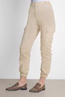 Tesettür giyim BEJ ALVİNA PAMUKLU KARGO PANTOLON 7572