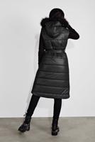 Vêtements hijab NOIR DOUDOUNE À CAPUCHE 5687 