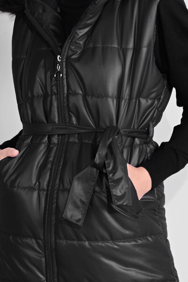 Vêtements hijab  HOODED PUFFER VEST 5687  - TRENDTESETTÜR