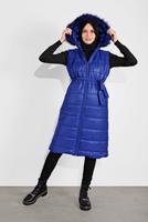 Vêtements hijab BLEU MARINE DOUDOUNE À CAPUCHE 5687 