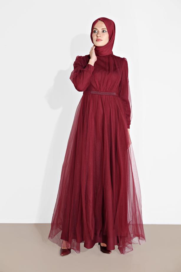 Vêtements hijab  TULLE NIGHTDRESS 2910 - TRENDTESETTÜR
