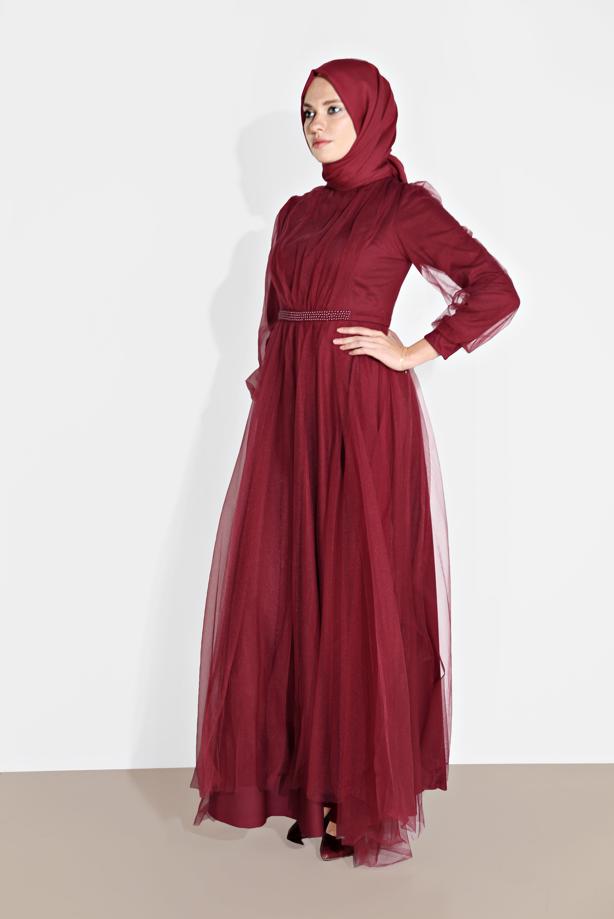 Vêtements hijab  TULLE NIGHTDRESS 2910 - TRENDTESETTÜR