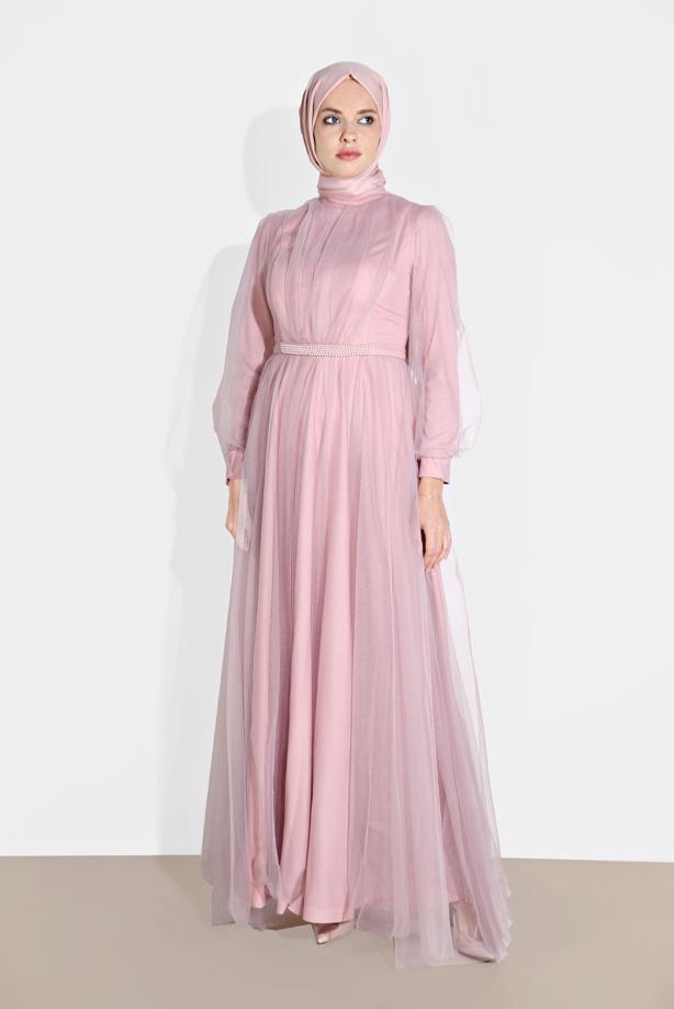 Vêtements hijab  TULLE NIGHTDRESS 2910 - TRENDTESETTÜR
