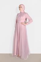 Hijab clothing POWDER TULLE NIGHTDRESS 2910
