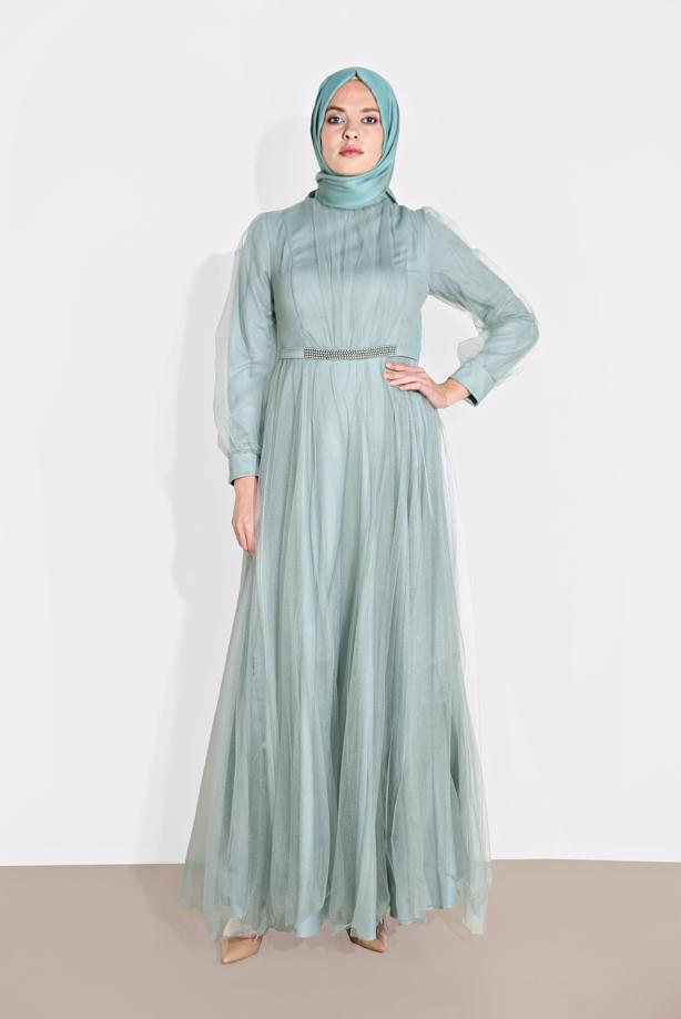 Vêtements hijab  TULLE NIGHTDRESS 2910 - TRENDTESETTÜR