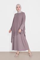 Vêtements hijab ROSE ROBE SOIRÉE À EMBELLIE 4215 
