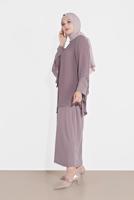 Vêtements hijab ROSE ROBE SOIRÉE À EMBELLIE 4215 