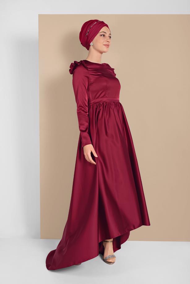 Vêtements hijab  RUFFLED DRESS 9750 - TRENDTESETTÜR