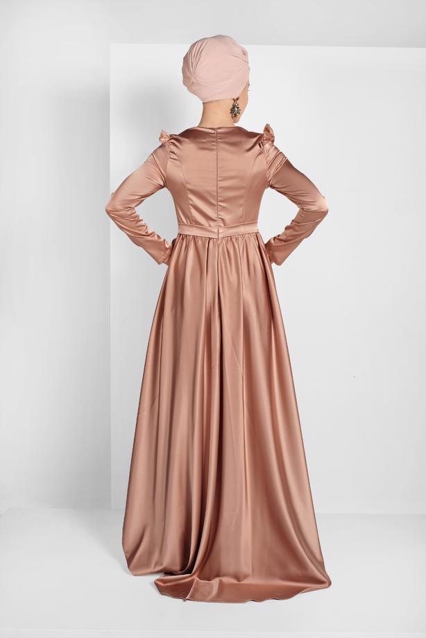 Vêtements hijab  RUFFLED DRESS 9750 - TRENDTESETTÜR