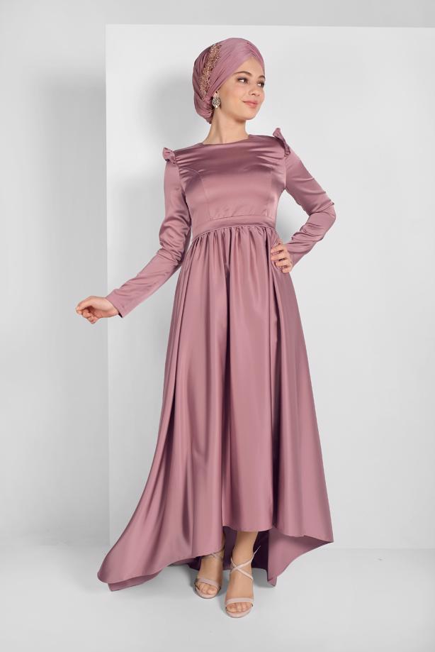 Vêtements hijab  RUFFLED DRESS 9750 - TRENDTESETTÜR