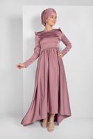 Vêtements hijab ROSE ROBE À SEQUINS 9750