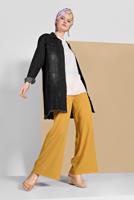 Tesettür giyim KREM SALAŞ BLUZ 80001